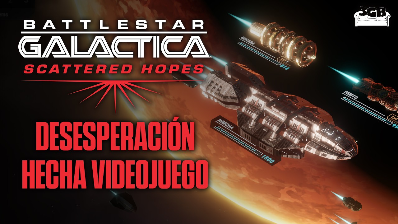 Battlestar Galactica: Scattered Hopes es desesperación hecha videojuego - Previo | 3GB