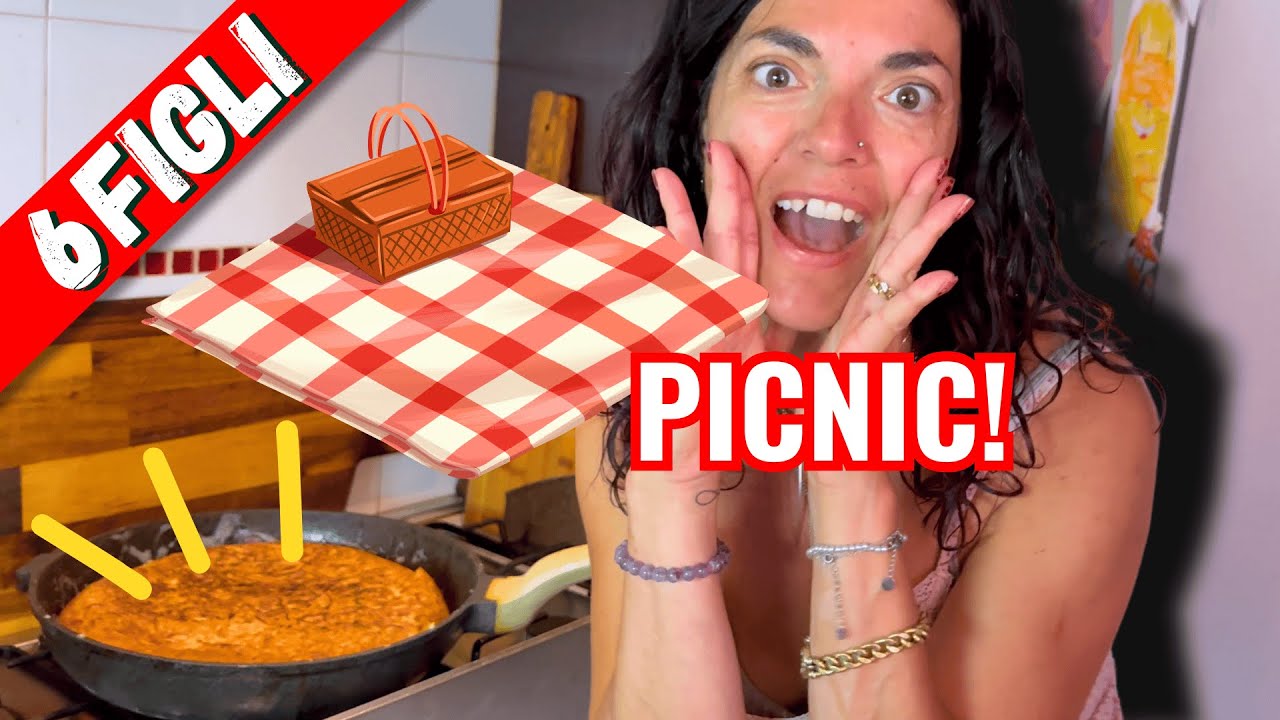 FRITTATA LAST MINUTE, MARE E SPESA FOLLE: UNA GIORNATA CON 6 FIGLI