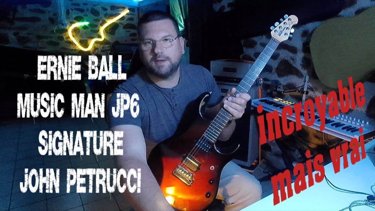Ernie Ball : Music Man JP6 signature John Petrucci