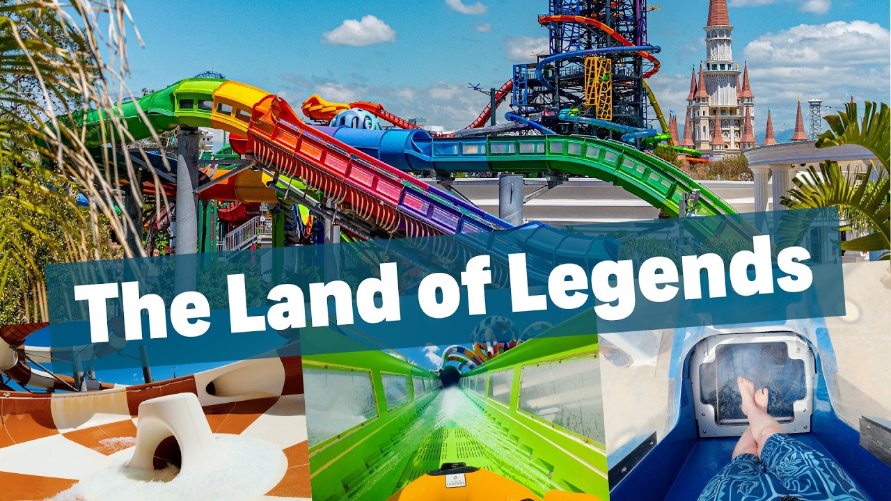 The Land of Legends | Turkey&rsquo;s LARGEST Water Park! Water Slides 2026