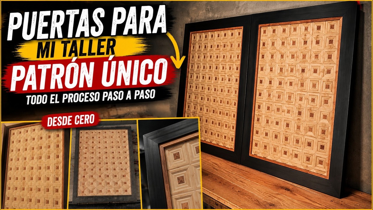 PUERTAS con PATRON de CONTRACHAPADO