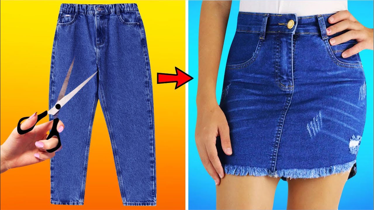 13 IDEIAS INCRÍVEIS DE TRANSFORMAÇÃO DE CALÇA JEANS | IDEIAS INCRÍVEIS COM JEANS | IDER ALVES