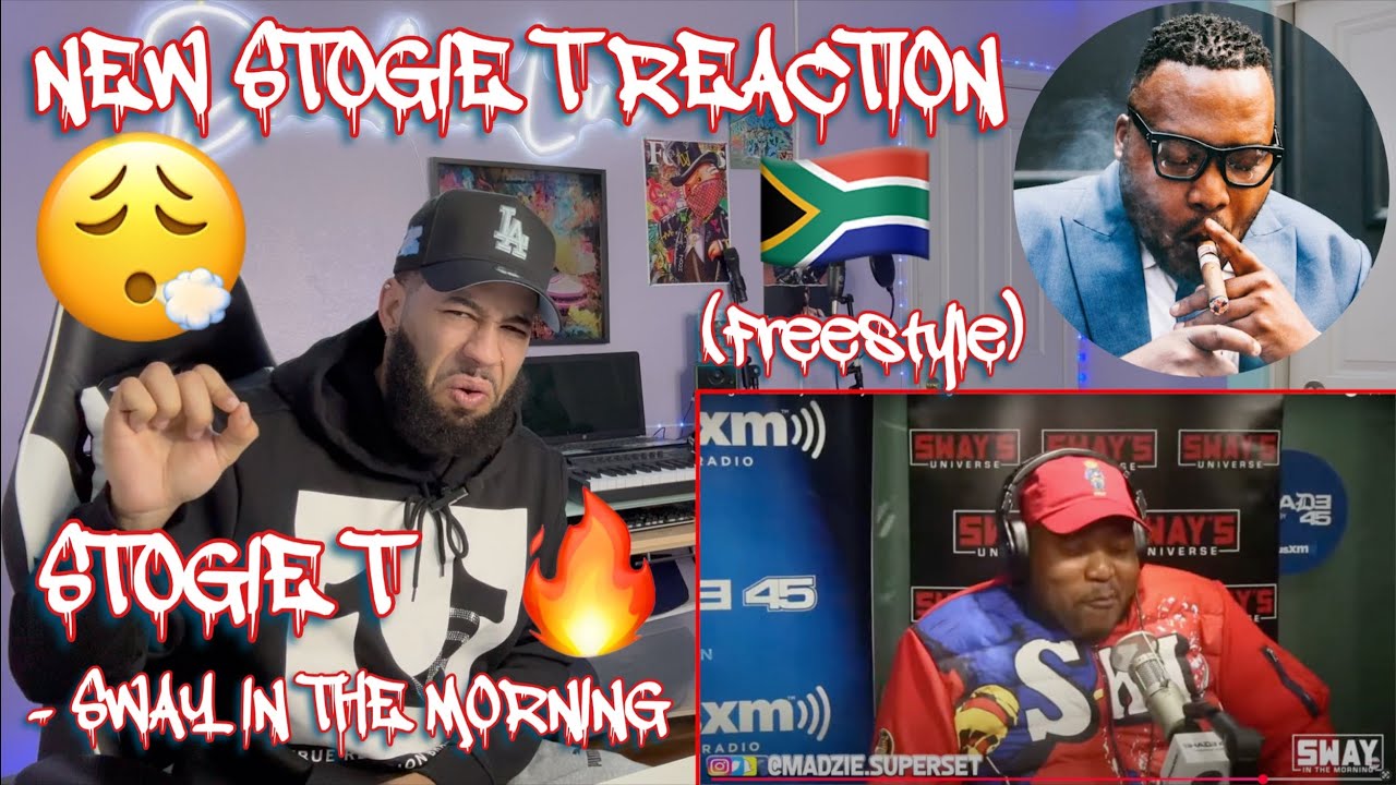 HE SPITTIN STRAIGHT FIRE! | Stogie T - Sway In The Morning Freestyle (REACTION!!!) #rap #reaction