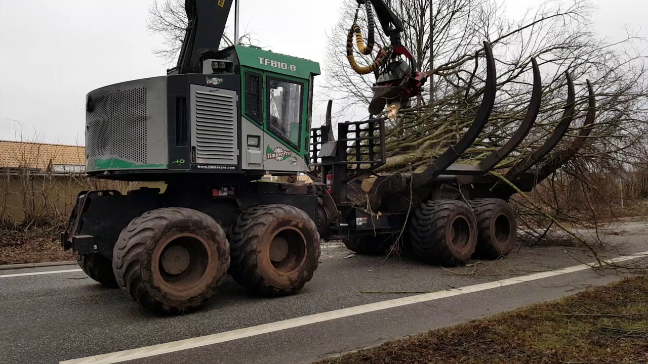 Timberpro TF810-B in Denmark.