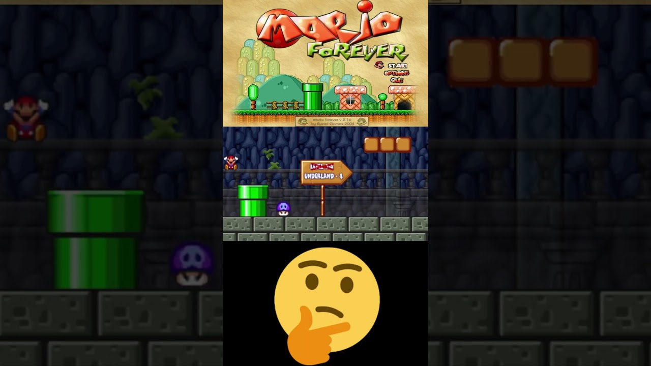 Mario Gets Crushed Mario Forever #shorts