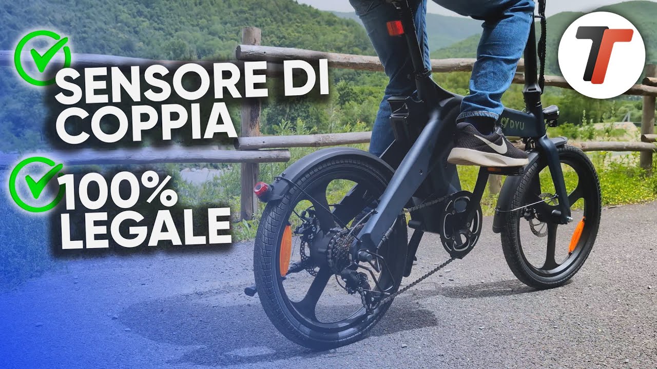 COSTA POCO e GUARDATE CHE STILE! Lega di magnesio per questa bici elettrica pieghevole