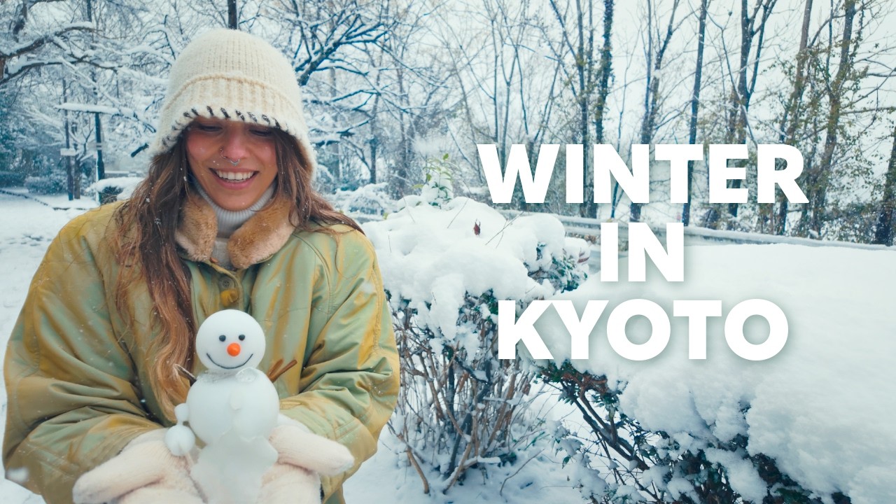 Kyoto Turned White ❄️ A Snowy Walk Along the Philosopher’s Path (雪の京都・哲学の道)