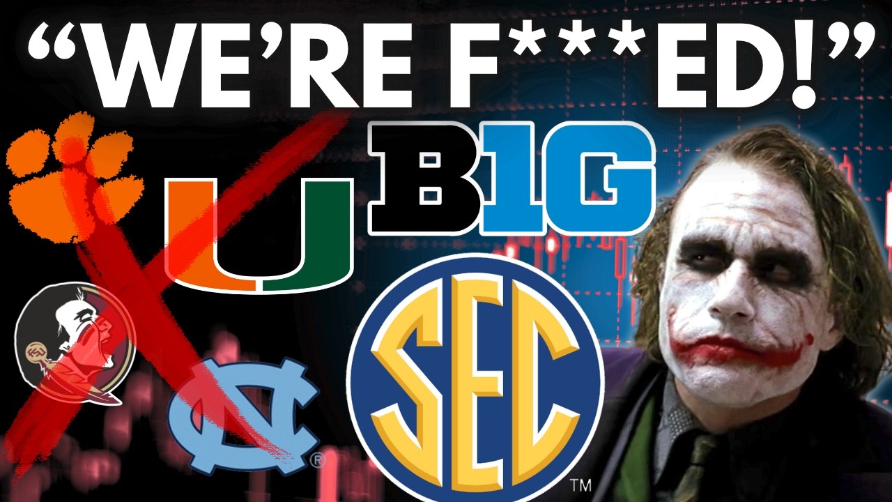 SEC и Big Ten ВСЁ ИЗМЕНИЛИ в вопросе перераспределения конференций | FSU | Miami | Clemson | UNC ...