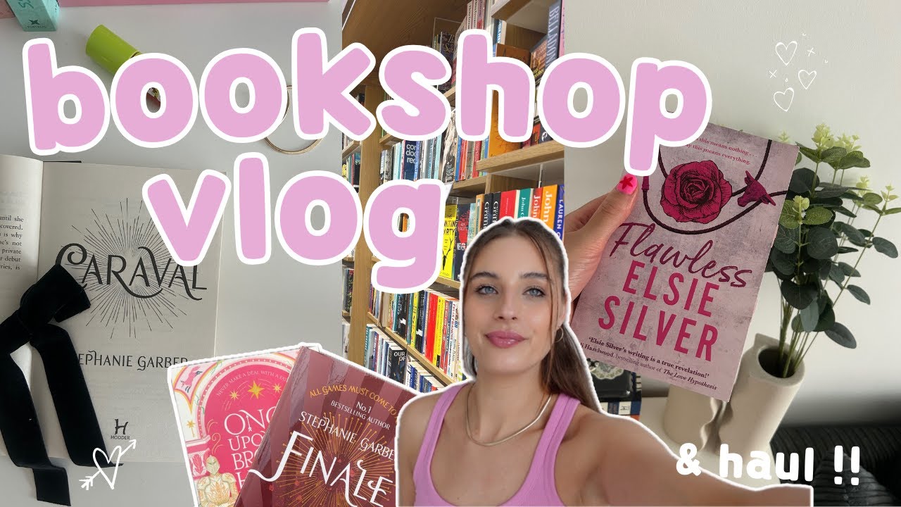 book shopping vlog & book haul | the works, whsmith & waterstones!