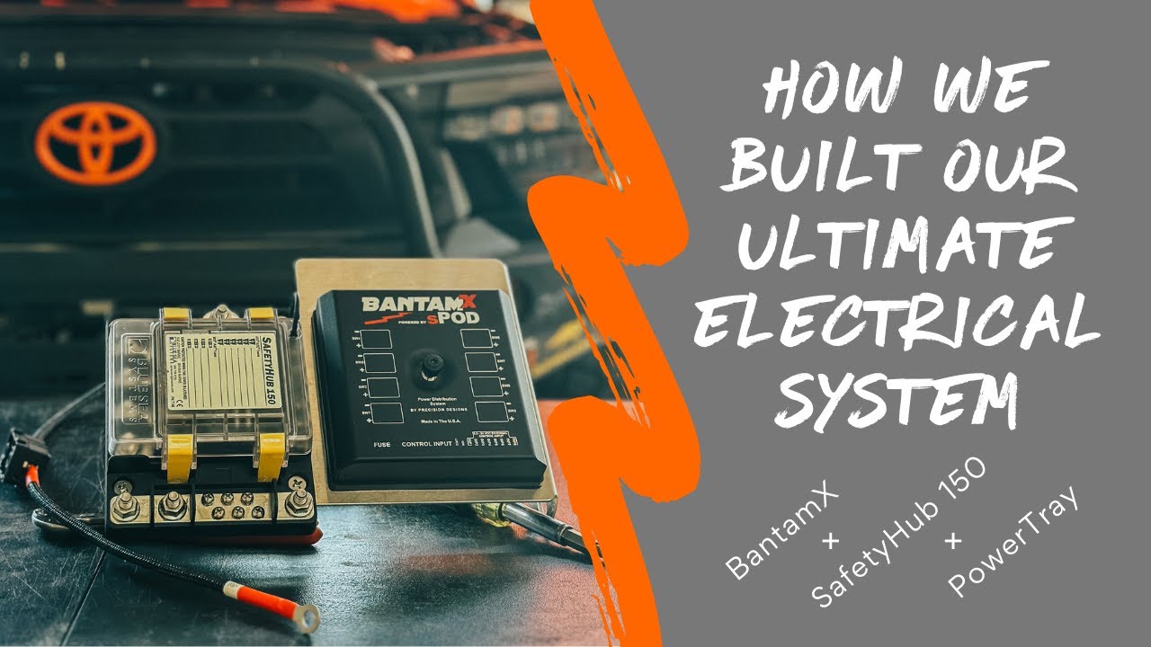 Huge Electrical Upgrade | Installing sPOD - Bantam X, Blue Sea Systems  - Safety Hub 150 & PowerTray