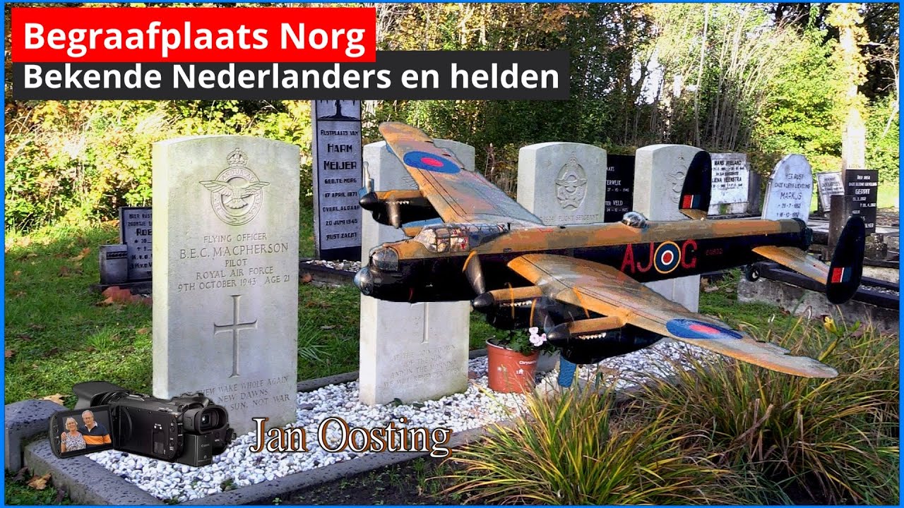 Begraafplaats Norg met Helden en bekenden