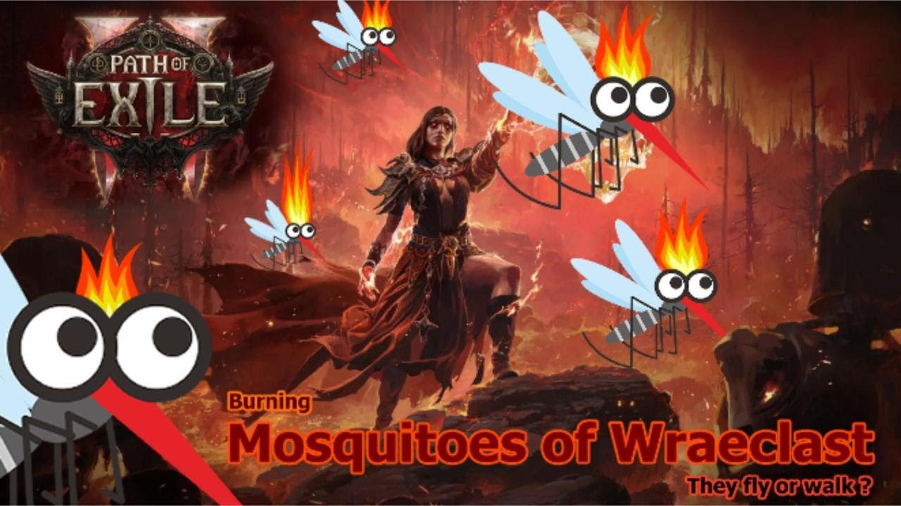 ยุงที่กาน่า บินหรือเดิน ??...ไม่รู้ แต่ยุงที่นี่โดด !!!! (POE 2 Infernalist fire Mosquito build 🔥🔥)