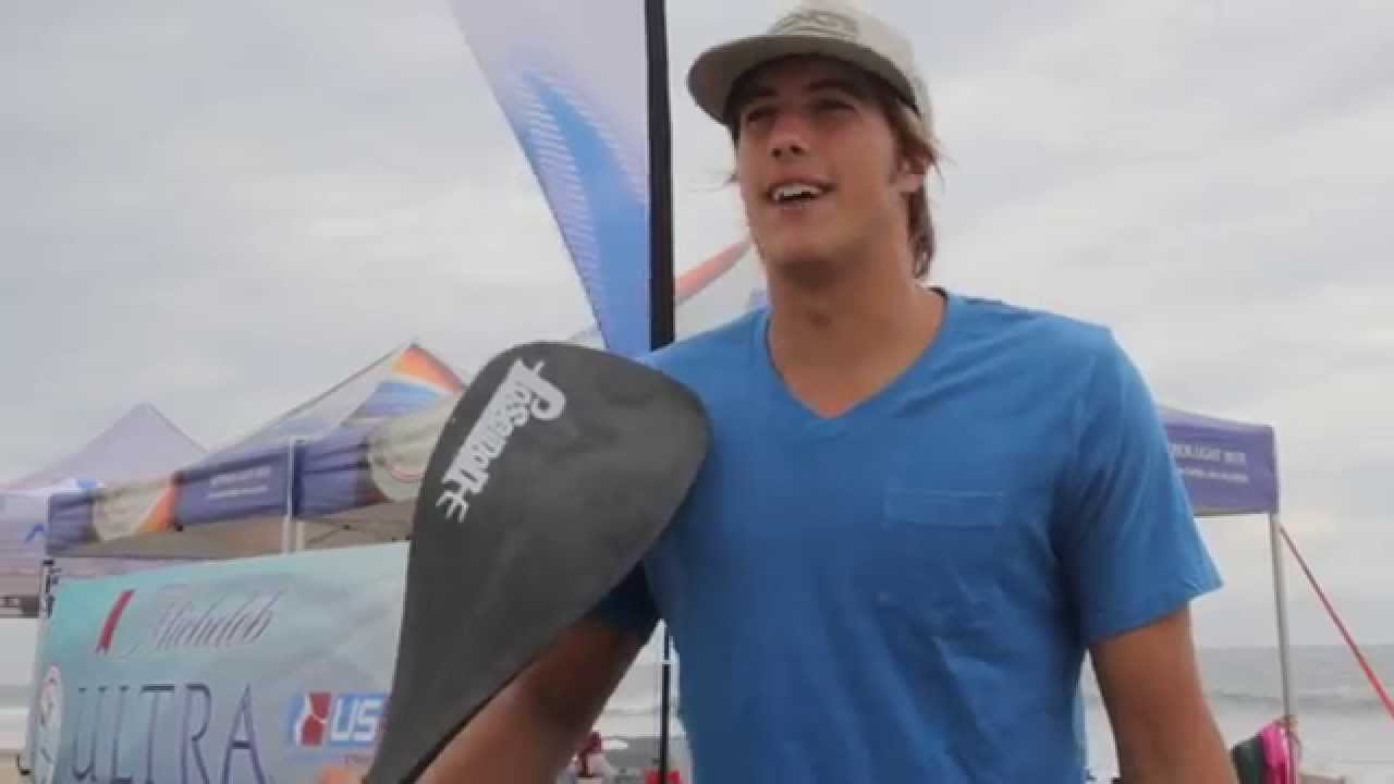 Daniel Hughes on his US SUP Tour win