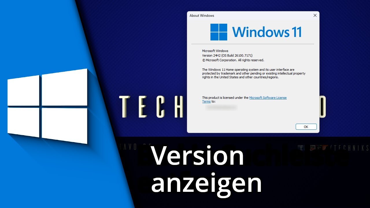 Windows Version anzeigen lassen ✅ Tutorial