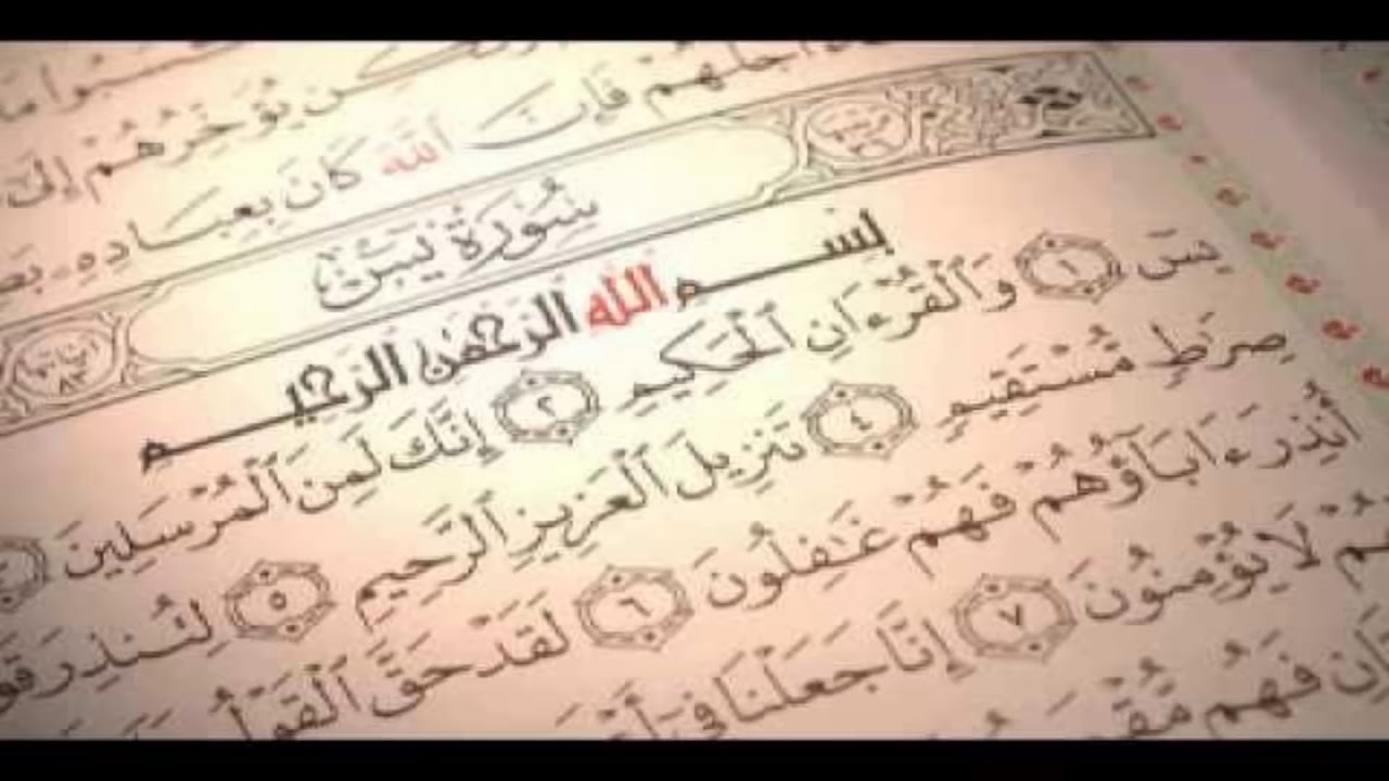سورة ياسين  (يس)  قراءه جماعه
