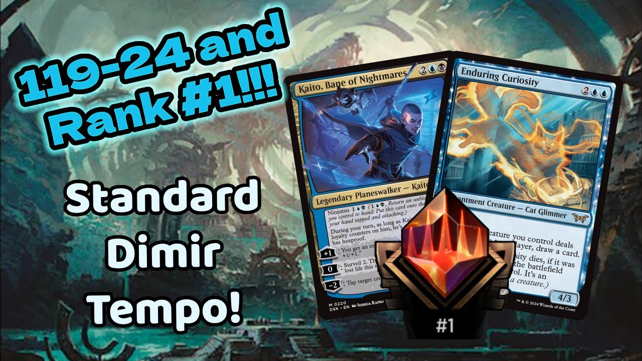 Best Deck In Standard! Dimir Tempo To Rank 1!!!