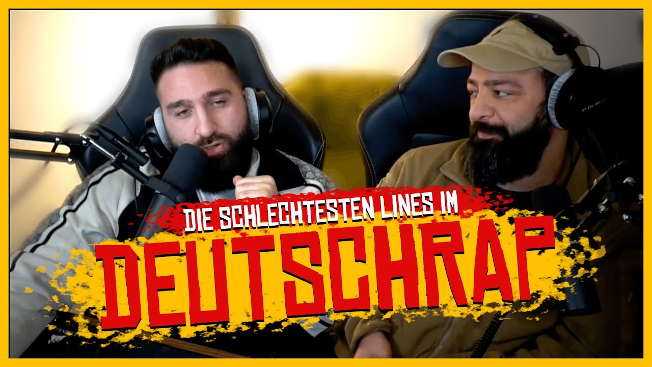 LACHFLASH! 😂  Die SCHLECHTESTEN DEUTSCHRAP LINES mit ROOZ