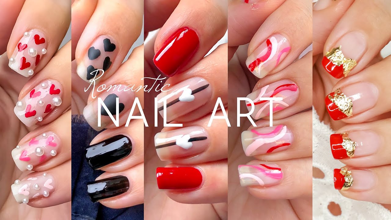 Romantik Sezonun En Havalı 5 Nail Artı | ValentinesDay Nails, Sevgililer Günü Tırnakları | Benimelim
