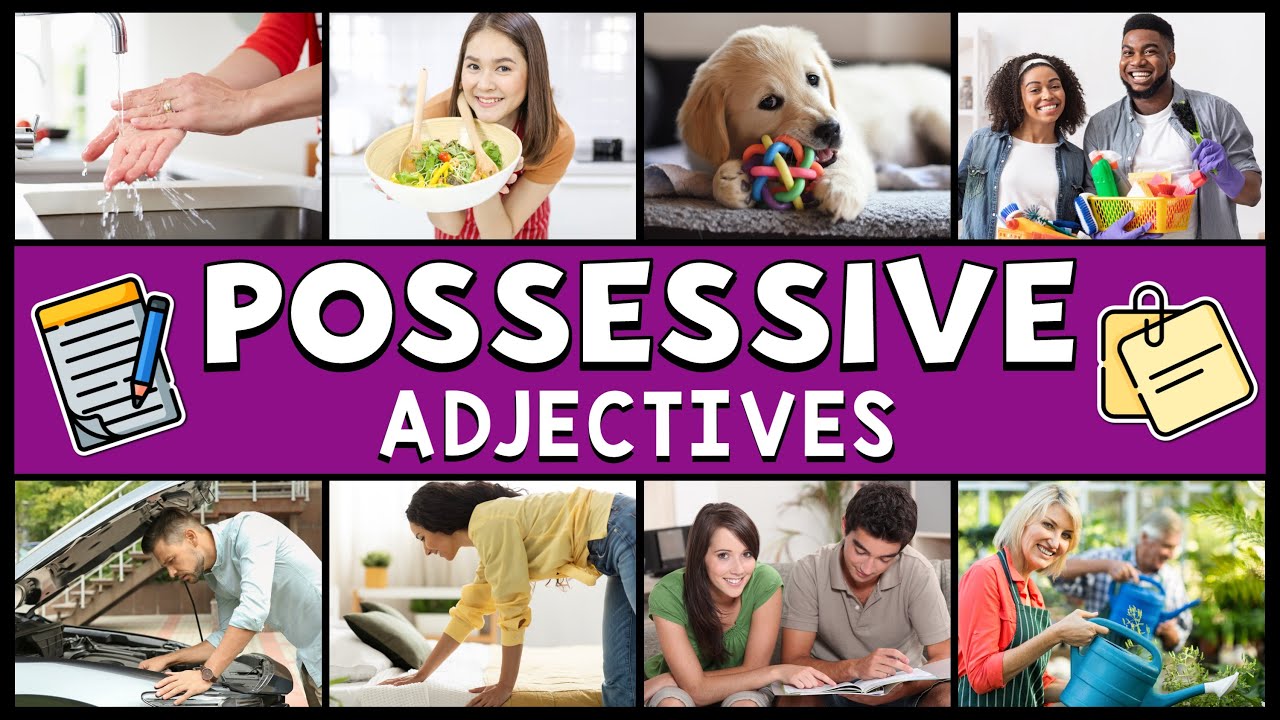 PASO 49 - PRINCIPIANTES: ADJETIVOS POSESIVOS EN INGLÉS | POSSESSIVE ADJECTIVES