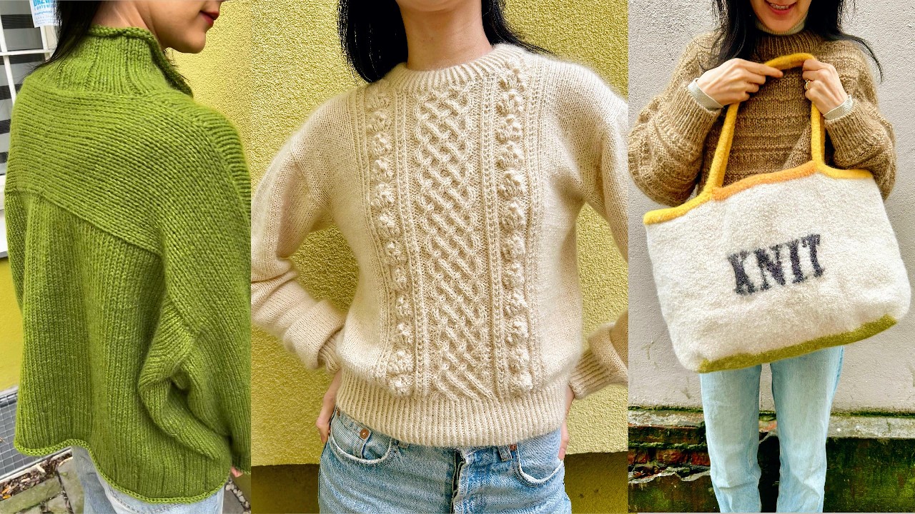 Mushroom Hunt, Air Sweater & Knitter’s Tote | Knitting Podcast no. 10