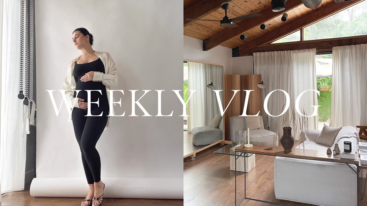 Rearranging Furniture, Mascara Routine, What I Eat & Hurricane Prep | VLOG