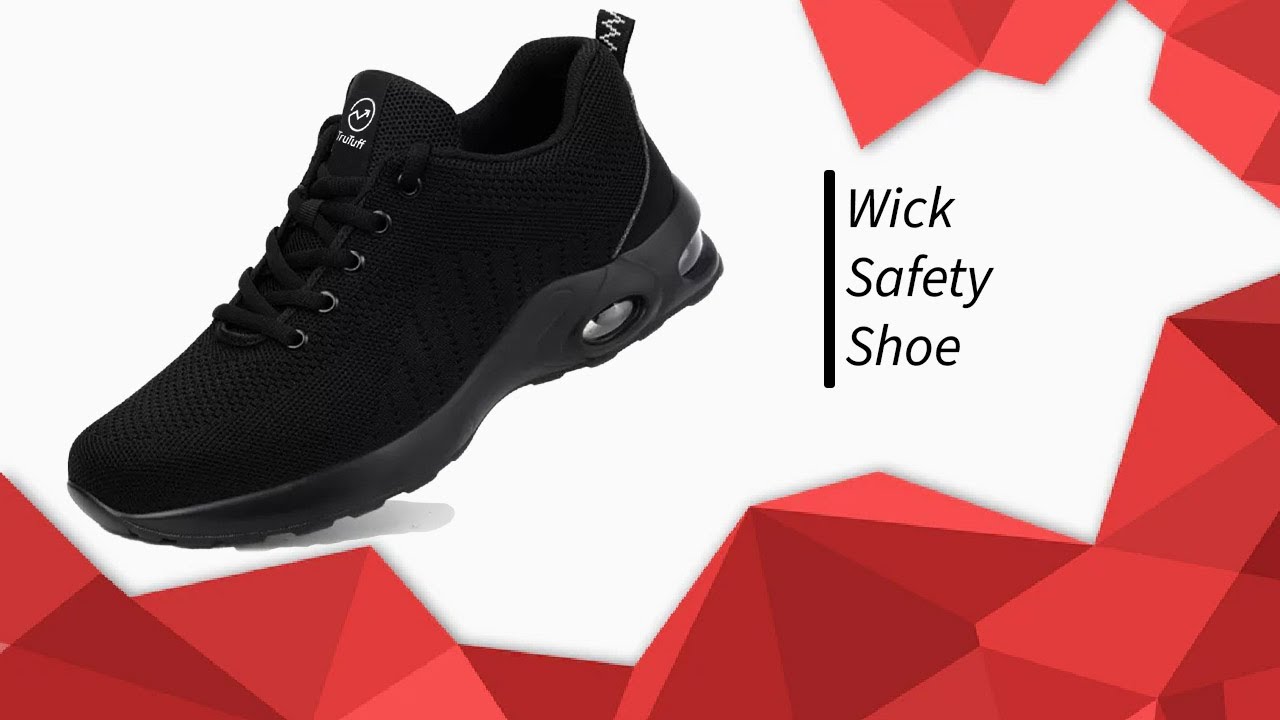 Trutuff Wick Safety Shoes #safetyshoes #safety #safetyfirst #manufacturing #safetyofficer #trutuff