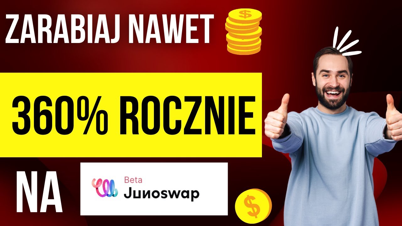 🤑Jak zarabiać nawet 360% na Junoswap?-Cosmos Ekosystem