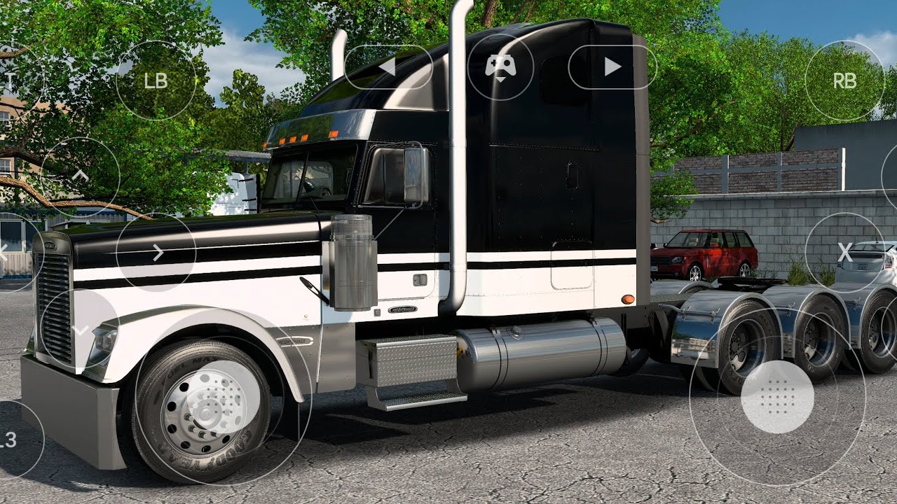 EL MEJOR FRIGHTLINER XL CLASSIC Y FLD120  RUTA EN MEXICO V1.56 JUGANDO DESDE ANDROID GFORNOW 