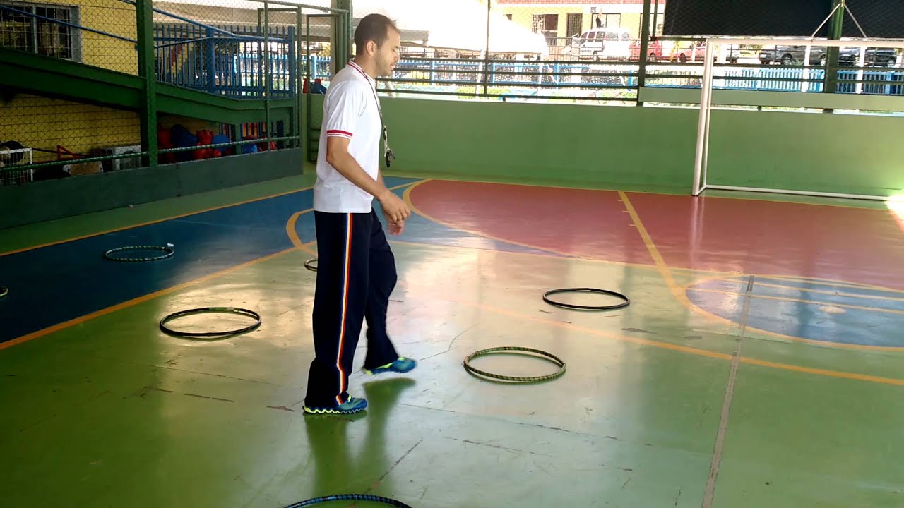 Aula de Educação Física Jogo da Velha Humano com Profº. Emanoel Ramos