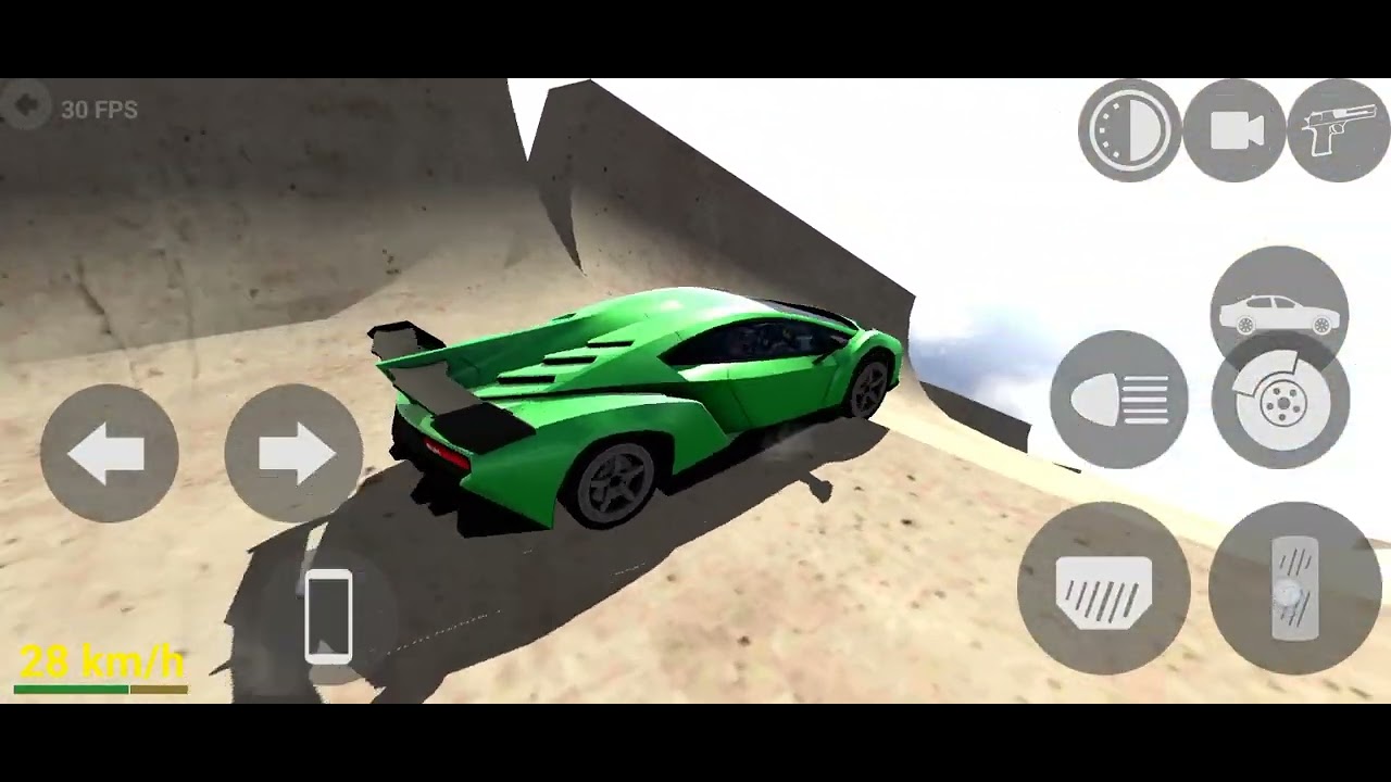 Inden bike 3d mega ramp car durability test