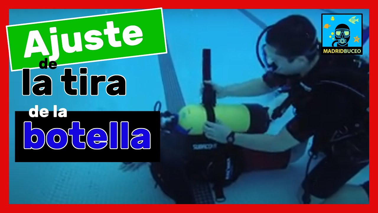 Ajuste de la tira de la botella