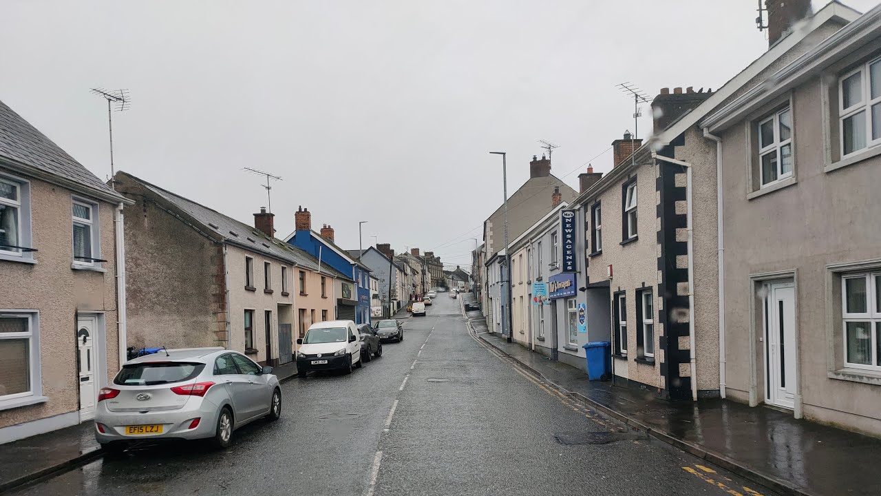 The Omagh Enniskillen  Roads and street view Northern Ireland 🇮🇪  Today ✅ Tonight✅️