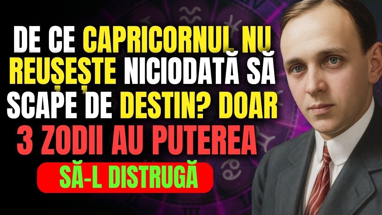 Capricornul este marcat de destin? Doar 3 zodii pot să-i frângă puterea | Edgar Cayce
