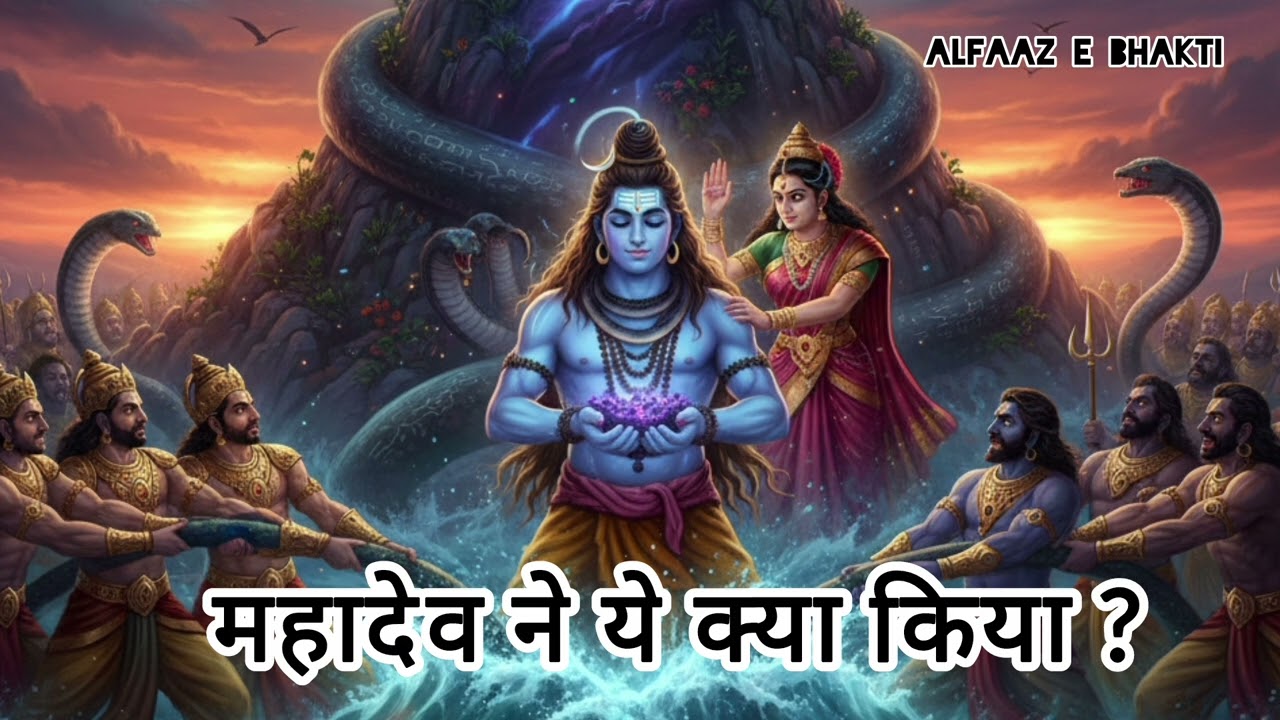 नीलकंठ महादेव की वो गाथा जिसने ब्रह्मांड को बचाया।