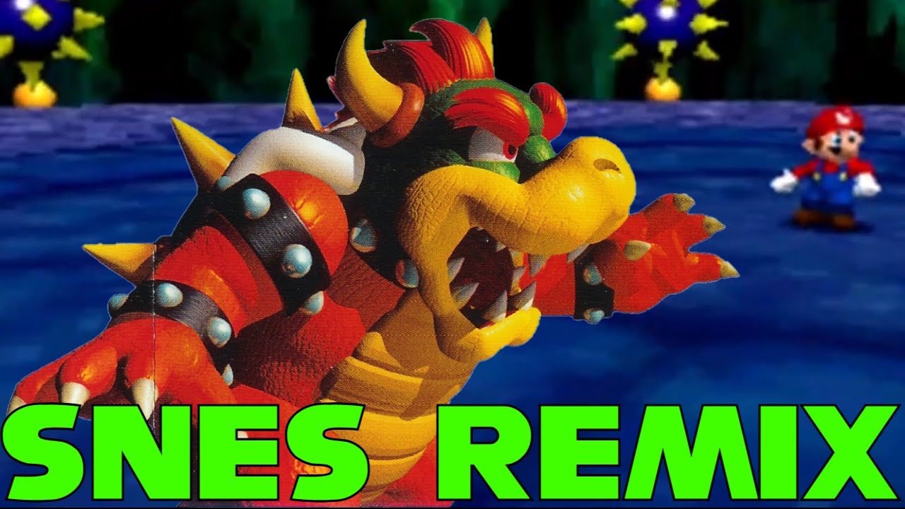 Super Mario 64 - Bowser's Theme (SNES Remix)