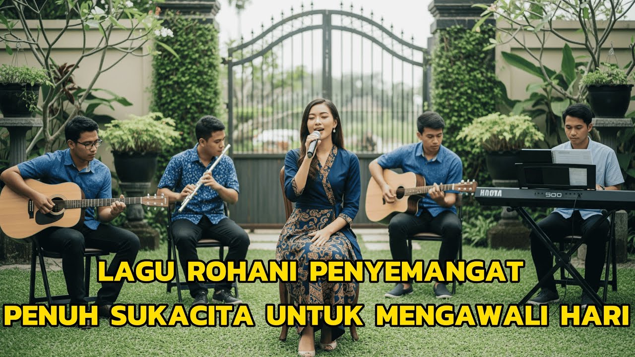 BERJALAN BERSAMA TUHAN | Lagu Rohani Penyemangat Penuh Sukacita untuk Mengawali Hari (Kekuatan Pagi)