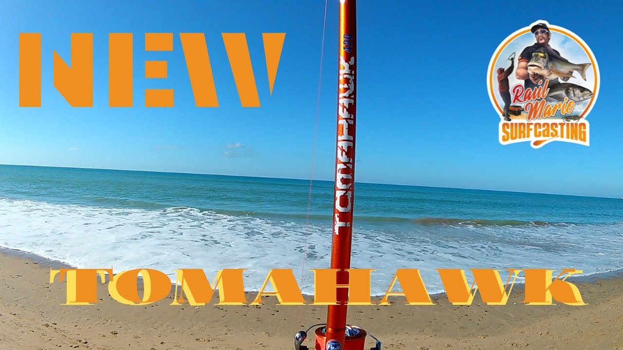 NUEVA TOMAHAWK y SURFCASTING  con CONOR Mc GREGOR