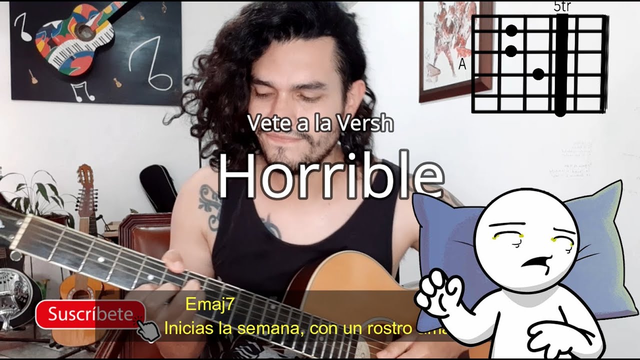 Vete a la Versh - Horrible (tutorial guitarra)