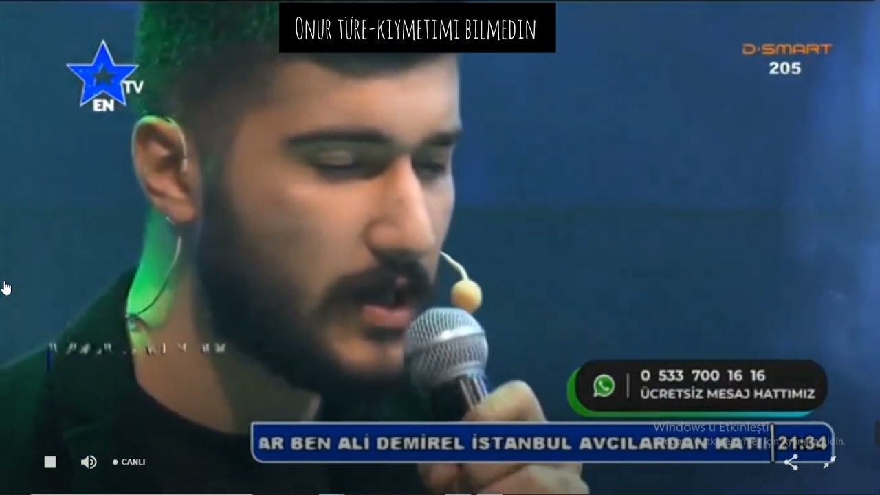 Onur Türe - Kıymetimi Bilmedin #Onurtüre