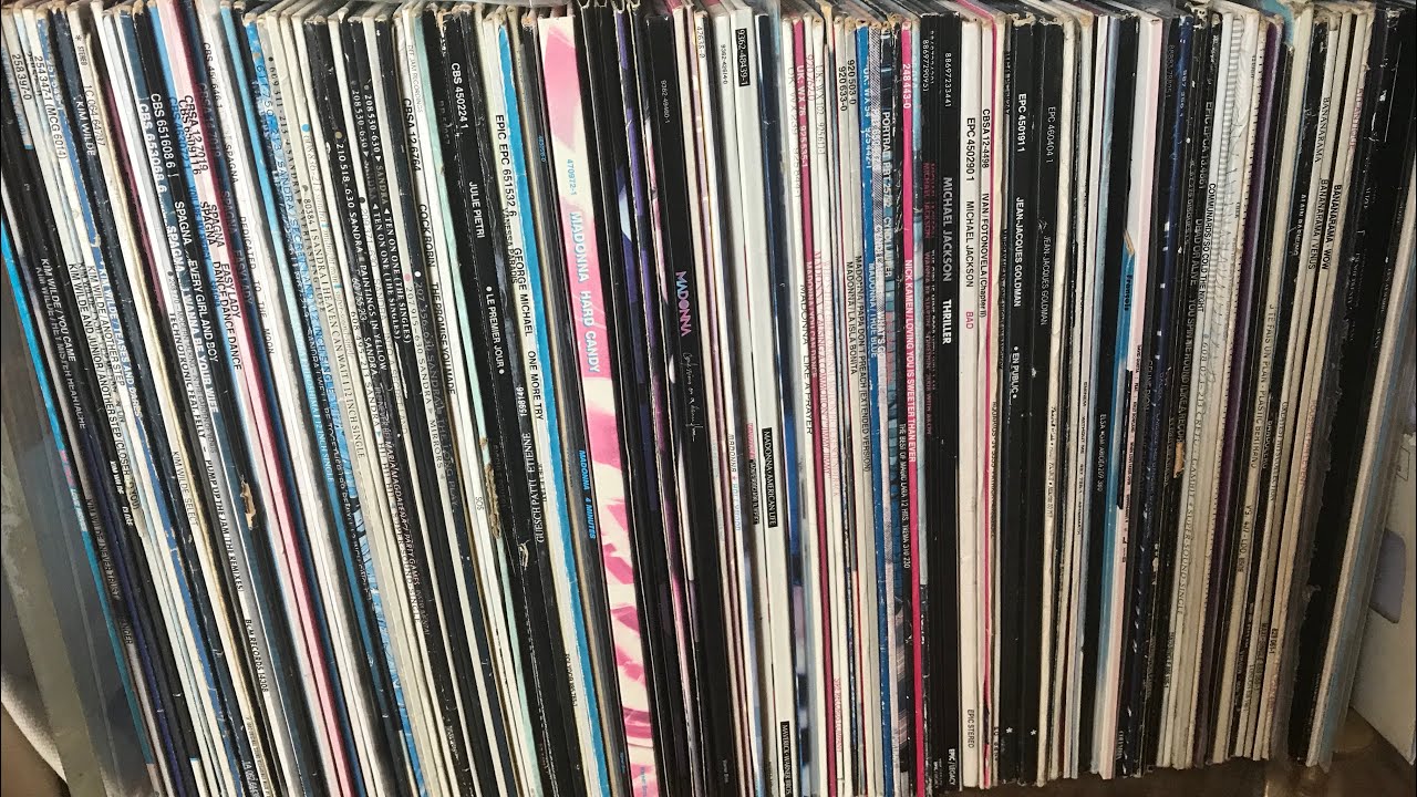 Toute ma collection de vinyles 33 tours et maxi 33 tours