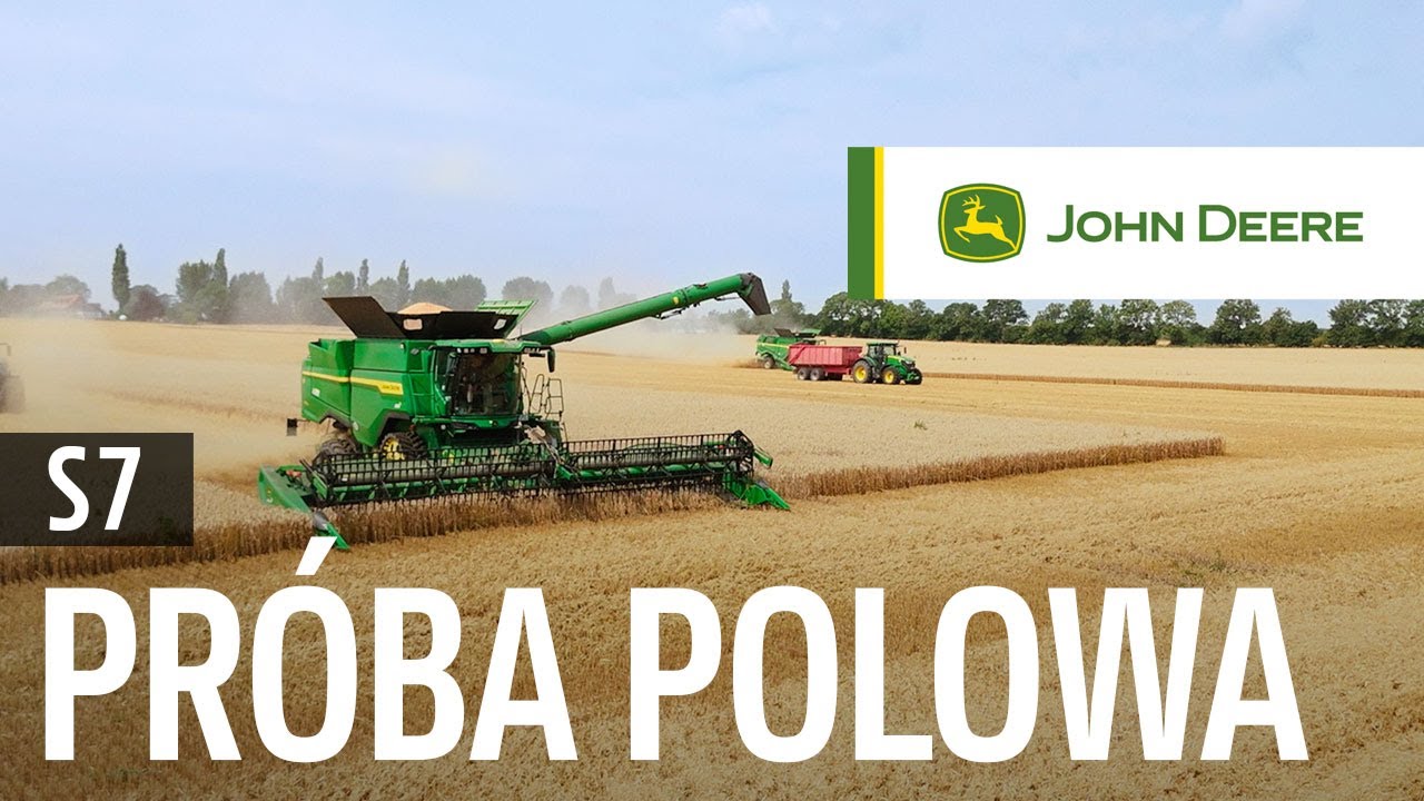 Poznaj moc nowego kombajnu S7 JOHN DEERE!
