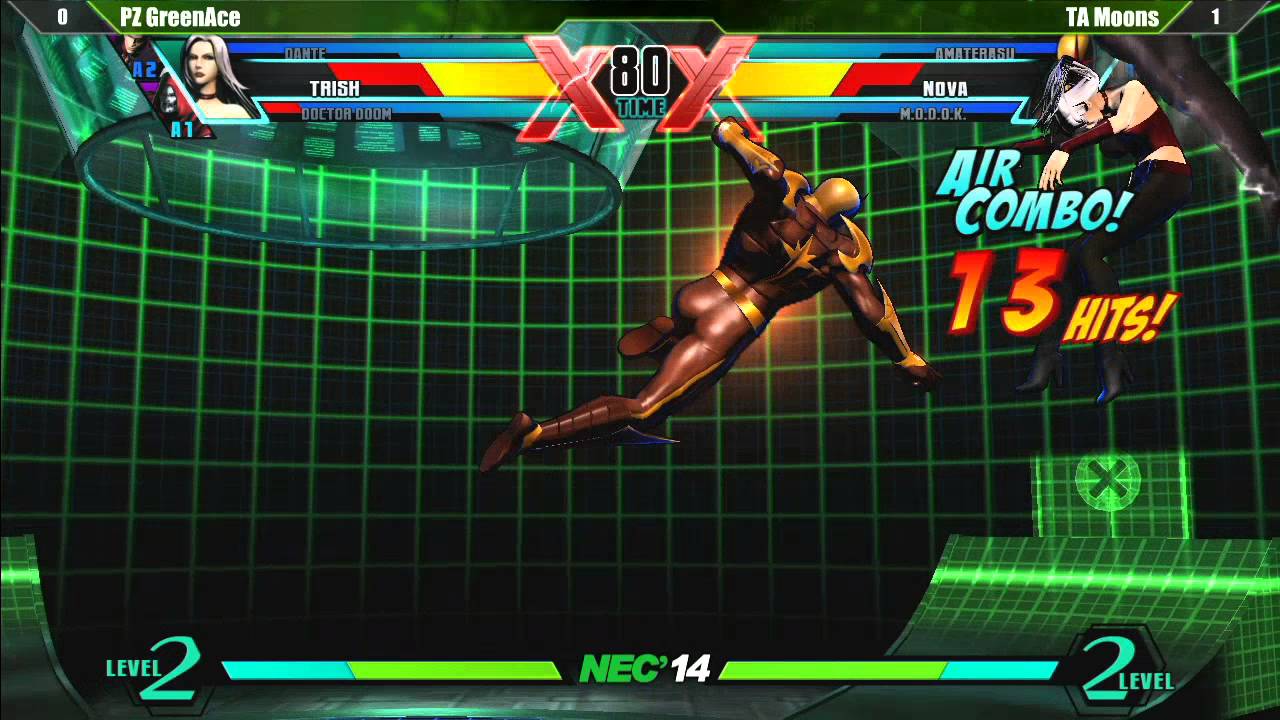 UMVC3 Top 8 PZ GreenAce vs TA Moons - Northeast Championships 14
