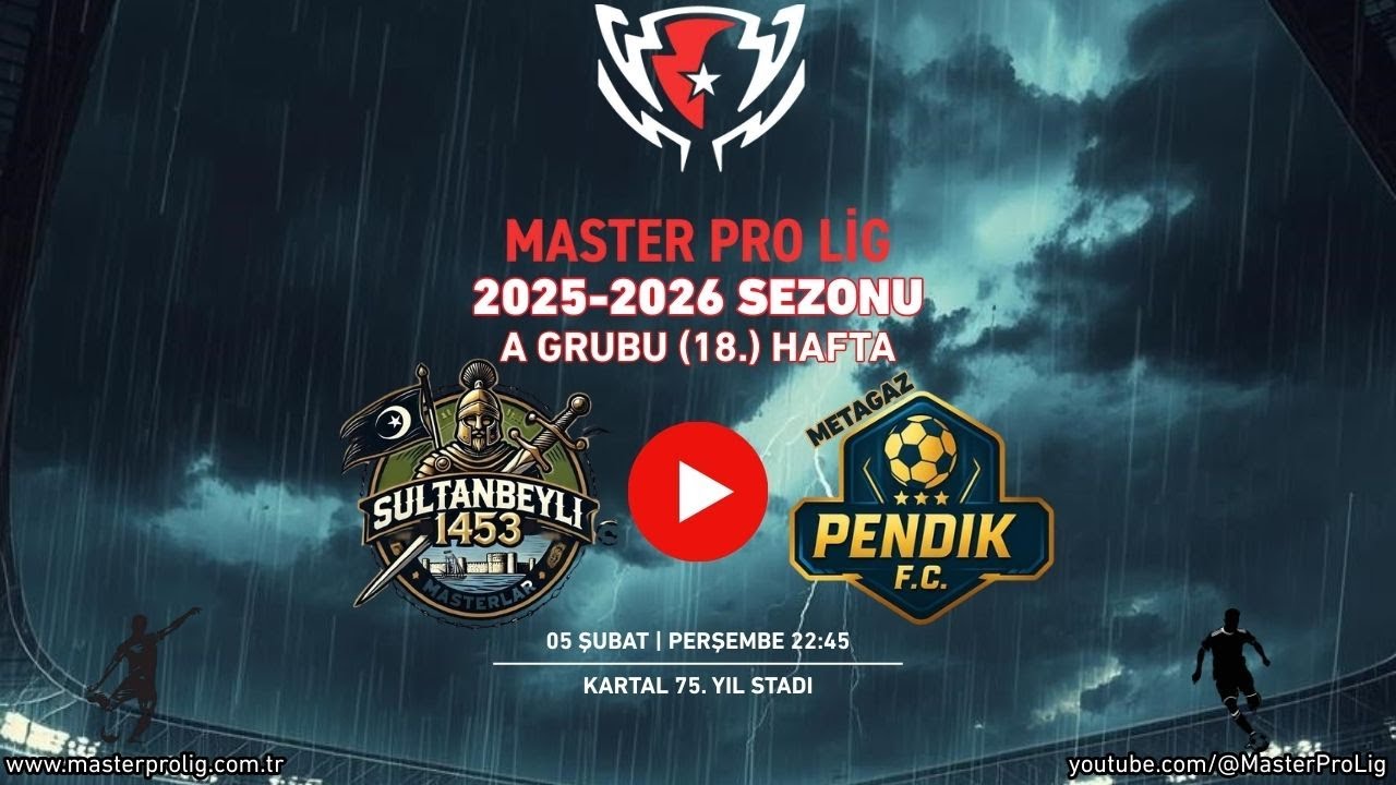 SULTANBEYLİ 1453 - METAGAZ PENDİK FC | M.P.L. 2025-2026 SEZONU - A GRUBU 18. HAFTA