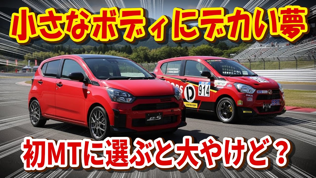 【ミライース D-SPORT「64馬力なのにチート級に楽しい」】エコカーがジムカーナ兵器レベルに激変！静かさと乗り心地重視なら、サインする前に一度冷静になって