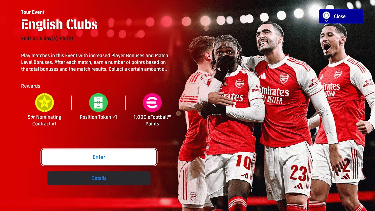 eFootball Weekly Events - خبر السيرفر الجديد