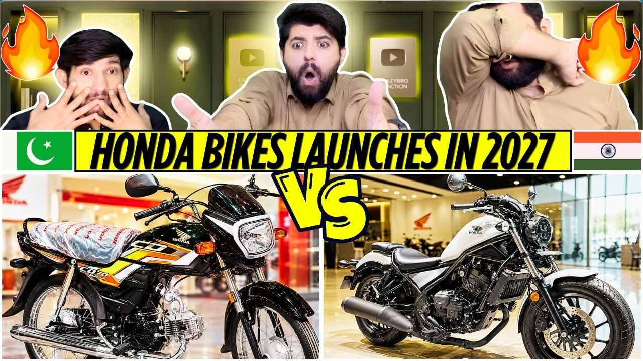 Reaction On Honda Bikes 2027 Launch In India Vs Pakistan | Pakistani Reaction 🇵🇰❤️🇮🇳