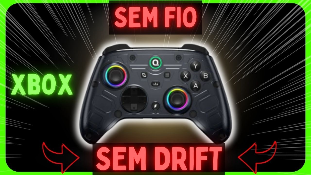 FINALMENTE CHEGOU AO BRASIL Controle SEM FIO para XBOX QRD FERROX M5