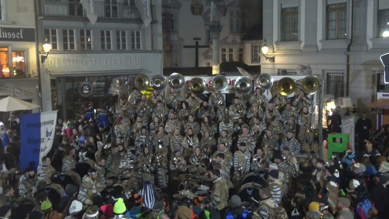 Musegg-Geischter Lozärn - Konzärt ofm Franziplatz 13.02.2024