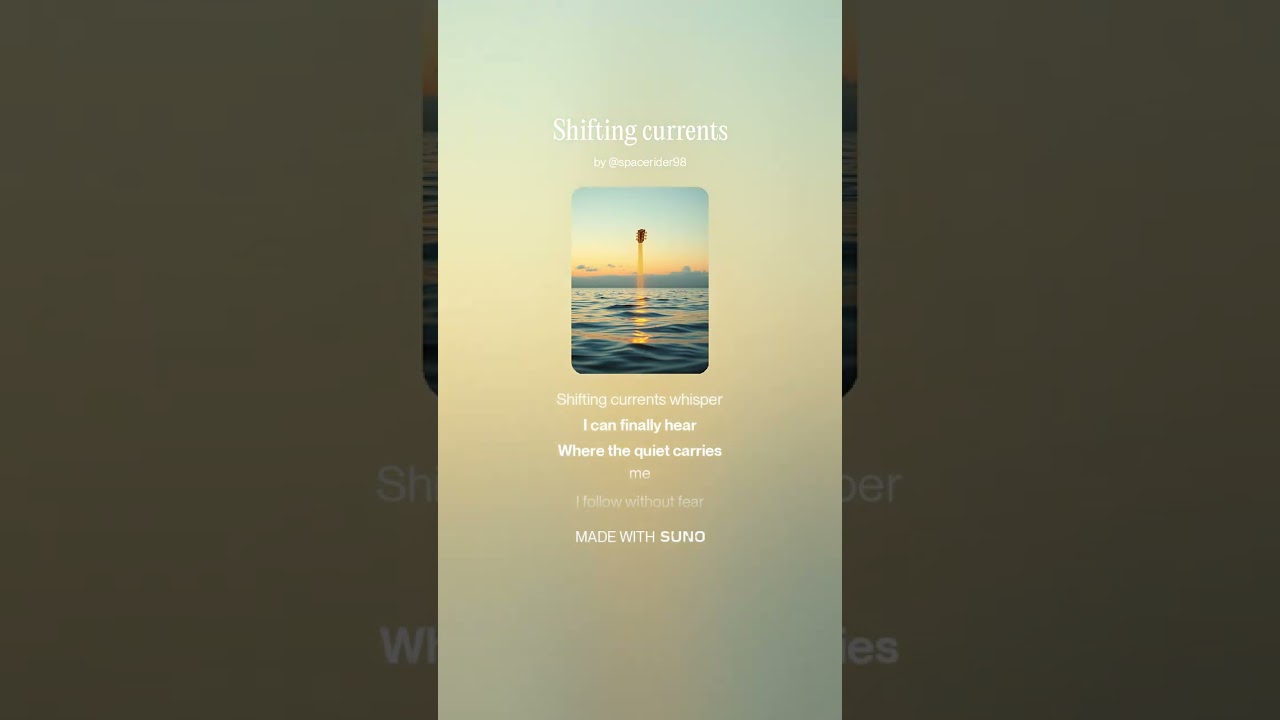 Shifting currents - SPACE RIDER 