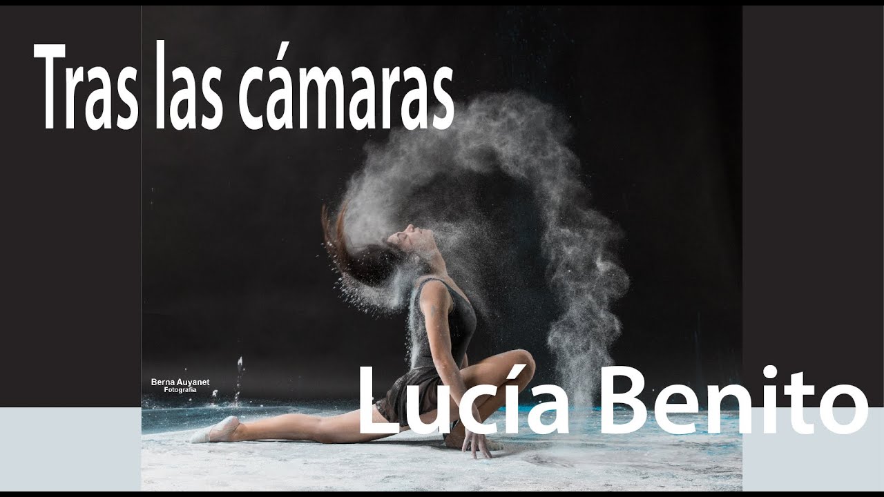 Tras las cámaras, sesión artística